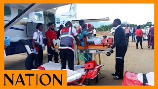 8 Kenyatta University road crash survivors flown to Nairobi [upl. by Notslah365]