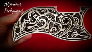 Gibson SG Bass Guitar Pickguard by Alperious Pickguard [upl. by Cherida653]