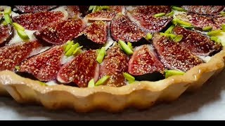 Pâte Sablée Très Réussi Crème Aux Amandes Tarte Aux Figues [upl. by Alakim564]