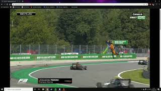 Alex Peroni crash F3 Monza 07092019 [upl. by Nylqcaj701]