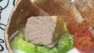 Simple Chicken Liver Pate Recipe [upl. by Ecirbaf]