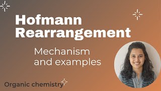 Hofmann rearrangement reaction  mechanism with solved problems  organic chemistry [upl. by Feliks]