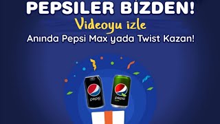 Kazandırio uygulaması ile PEPSİden bedava 330 ml kola kazanma [upl. by Faust310]