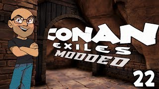 PIPPI ARCHES AND GLASS BRIDGES  Conan Exiles Modded Multiplayer Gameplay S2E22 [upl. by Brok]