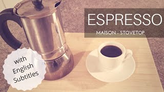 Comment faire un bon café espresso avec une cafétière italienne [upl. by Ahsenar525]