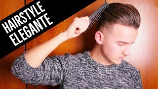 Capelli Uomo Eleganti allindietro  Fare i capelli per le Feste [upl. by Ulphiah871]