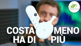 CHROMECAST con GOOGLE TV è TUTTA nuova e GIRA BENISSIMO  Recensione [upl. by Anbul174]