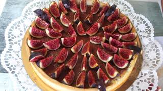 La tarte aux figues et à la crème damandes délicieuse et facile [upl. by Yednarb]