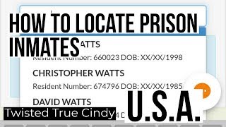 How to Locate any US Prison Inmate using ACCESS CORRECTIONS [upl. by Llekim45]