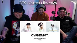 BTS CYPHER PT 1 REACTION [upl. by Losse46]