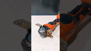 21💡 VOLT Grinder Battery 🔋 GRINDER With wood 🪵 REGMAR powertools youtubeshorts powermachine [upl. by Lavine]