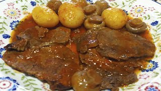 REDONDO de CARNE de TERNERA RUSTIDA  paso a paso  RECETA FACIL y DELICIOSA ¡ RICO RICO [upl. by Nolaj]