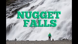 Nugget Falls Mendenhall Glacier Juneau Alaska [upl. by Ennahs]