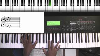 Grateful  Hezekiah Walker Piano Chords [upl. by Ellenrahs]