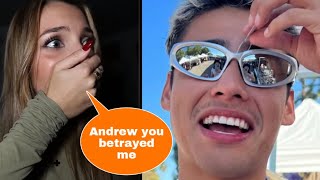 Andrew Davila confirms break up with Lexi Rivera with proof [upl. by Anirtik995]