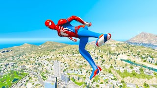 GTA 5 Epic Ragdoll GREEN SPIDERMAN VS RED MINIONVS GREEN HULK Euphoria Physics amp Funny Fails [upl. by Sparrow143]