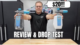 New Amazon Foam Cannon  Clear amp HDPE  Review amp Drop Test  PWACCS [upl. by Eimrots]