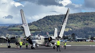 Grumman S2 Tracker Test Flight 3 Takeoffs [upl. by Retluoc]