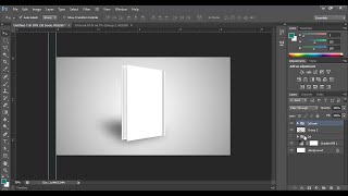 3d book cover making in adobe photoshop  Graphic Design  Photoshop Tutorial [upl. by Acisseg]