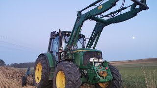 John Deere Frontlader anabbauen ganz einfach erklärt [upl. by Atiragram]