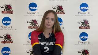 2024 GMercyU Womens Volleyball Senior Day Video [upl. by Ilse129]