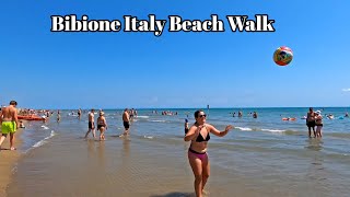 Bibione Italy Beach Walk September 2023 [upl. by Aver16]