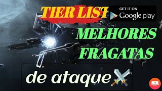 INFINITE LAGRANGE  TIER LIST MELHORES FRAGATAS PARA ATAQUE [upl. by Yanehs]