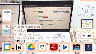 Các công cụ giúp mình quản lý thời gian tự học take notes hệ thống kiến thức đã học [upl. by Corsetti421]