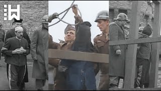 Barbaric execution of German civilians who massacred US airmen with rocks hammers sticks amp shovels [upl. by Ahtreb]