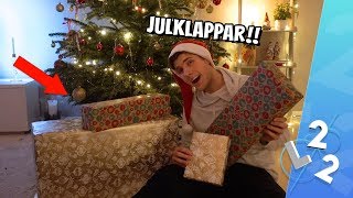 ÖPPNAR MINA JULKLAPPAR TIDIGT hårda paket [upl. by Charmaine657]