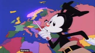 Animaniacs Nations of the world but slowed down and with lyrics read desc [upl. by Peoples]