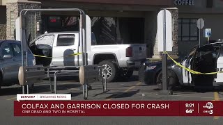 Colfax at Garrison closes for crash killing 1 woman [upl. by Vern251]