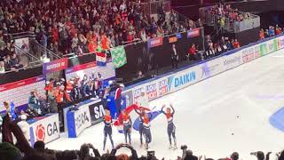 2019 ISU EK Shorttrack Dordrecht audience clip Nederland 4K [upl. by Iphlgenia639]