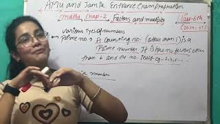 AMU and JMI Entrance Exam preparation for class 6th maths chapter 2 Factors and multiples [upl. by Tench135]