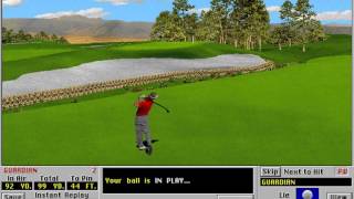 Links Championship Course  Castle Pines Golf Club Access MSDOS 1994 PC Longplay [upl. by Nyrraf965]