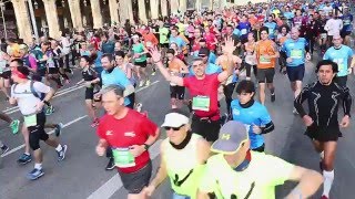 eDreams Mitja Marató Barcelona 2016  eDreams Half Marathon Barcelona 2016 [upl. by Alletneuq]