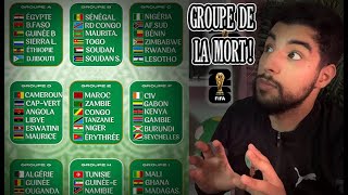 Quelles équipes Africaines ira à la Coupe du Monde 2026   Tirage au Sort Zone Afrique [upl. by Janel501]