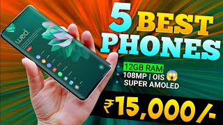 Top 5 Best 5G Smartphones Under 15000 in 2024  12GB RAM  108MP OIS  Phones 5G under 15k [upl. by Yelrahc125]