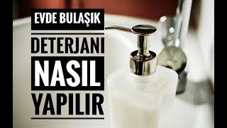 Bulaşık Deterjanı Nasıl Yapılır Çok Pratik ve Kolay Tarif [upl. by Ailegave]