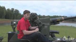 40 mm AA Gun THE BOFORS CANON [upl. by Havard]