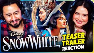 DISNEYS SNOW WHITE Teaser Trailer Reaction  D23 2024  Rachel Zegler  Gal Gadot [upl. by Iffar]