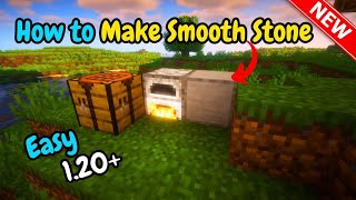 How to make smooth stone in minecraft 2024 [upl. by Liartnod679]