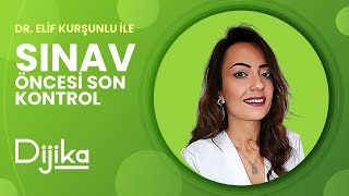 DR ELİF KURŞUNLU  SINAV ÖNCESİ SON KONTROL  GERİ SAYIM [upl. by Pump]