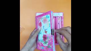 💝 Kids Lock DIARY Unboxing 🔐 asmr trending journal kawaii trending shortsfeed [upl. by Eenimod]