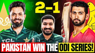 Pakistan beat Zimbabwe in 3rd ODI by 99 Runs  Kamran Ghulam 103  Muhammad Rizwan  Cricket [upl. by Yule757]