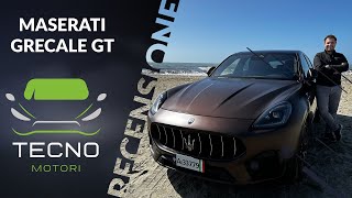 RECENSIONE Maserati Grecale GT leleganza sportiva italiana tra comfort e prestazioni [upl. by Aiuqal]