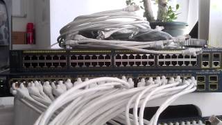 Cisco Catalyst 3560 forward and backward LED status [upl. by Jelle]