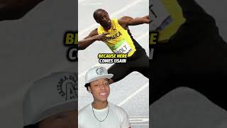 NFLs fastest 40yard dash vs Usain Bolts 40meter dash who wins shorts nfl [upl. by Farwell]