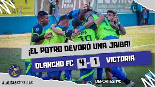 Olancho FC 41 Victoria Resumen partidoJornada 11 Clausura 2023 [upl. by Elrem]