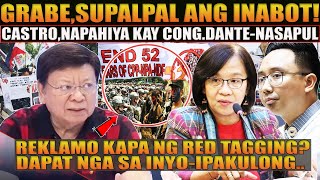 KAKAPASOK LANGCastro Napahiya Kay CongDanteRed Tagging IssueSinupalpal Ng HarapanCHRSangAyon [upl. by Neehahs]